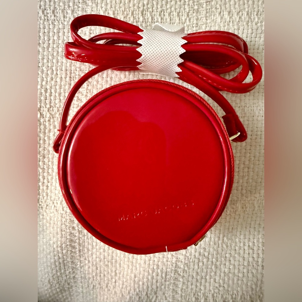 Marc Jacobs Red Mini Circular Bag
